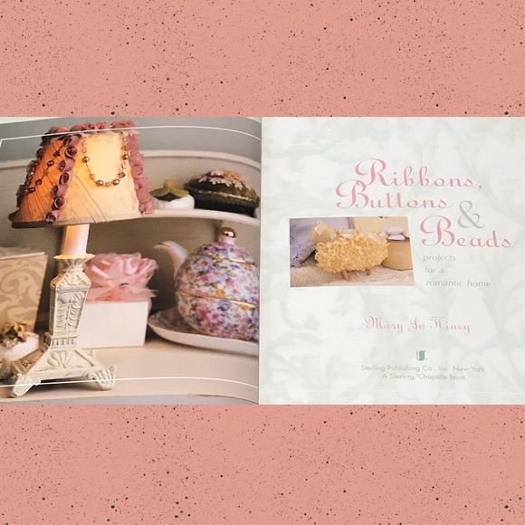 SALE | Ribbons, Buttons & Beads: Projects for Romantic Home Craft Book - Picture 2 of 9